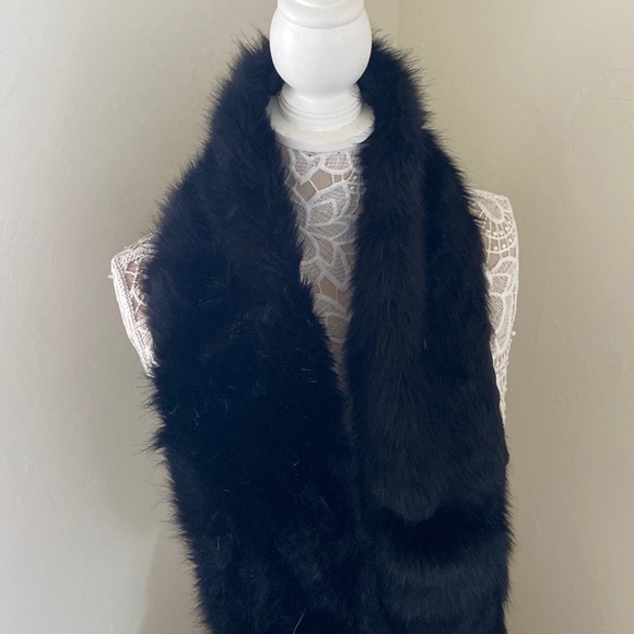 J. Crew Black Scarf - Picture 2 of 4